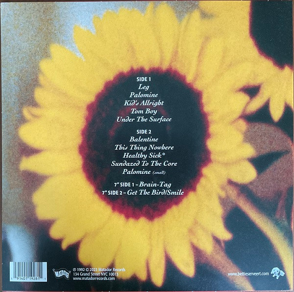 Bettie Serveert - Palomine | Matador (OLE-1928-LP) - 2