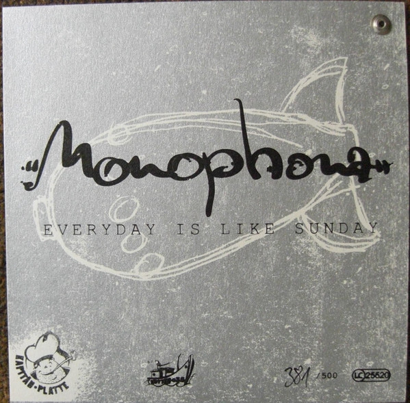 Monophona - Folsom Prison Blues / Everyday Is Like Sunday | Kapitän Platte (Kutter 035) - 2 Monophona - Folsom Prison Blues / Everyday Is Like Sunday | Kapitän Platte (Kutter 035) - 2
