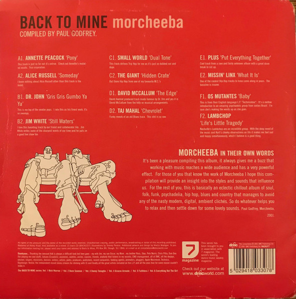Morcheeba - Back To Mine | DMC (BACKLP07) - 2