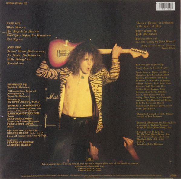Yngwie Malmsteen - Rising Force | Polydor (825 324-1Y) - 2 Yngwie Malmsteen - Rising Force | Polydor (825 324-1Y) - 2