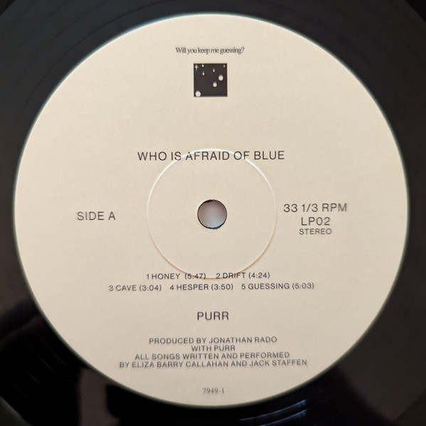 Purr - Who is Afraid of Blue? | Anti- (7949-1) - 4