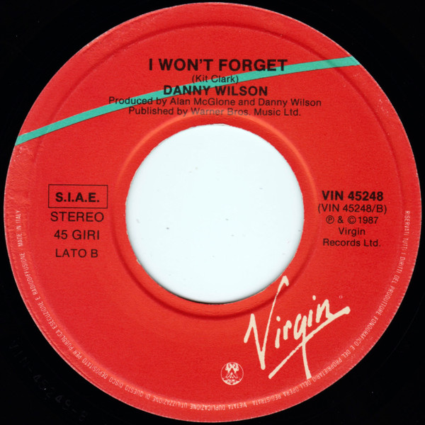 Danny Wilson - A Girl I Used To Know | Virgin (VIN 45248) - 4