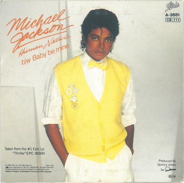 Michael Jackson - Human Nature | Epic (EPCA 3681) - 2