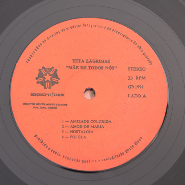 Teta Lágrimas - Mãe de Todos Nós | ENDIPU UEE (LP-010) - 3