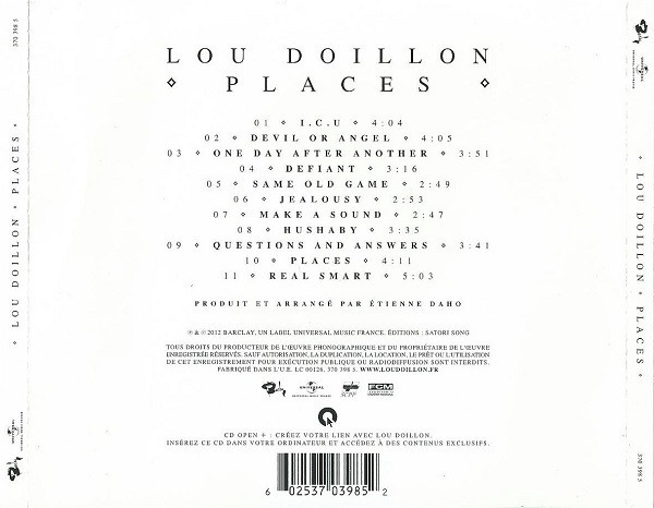 Lou Doillon - Places | Barclay (370 398 5) - 2