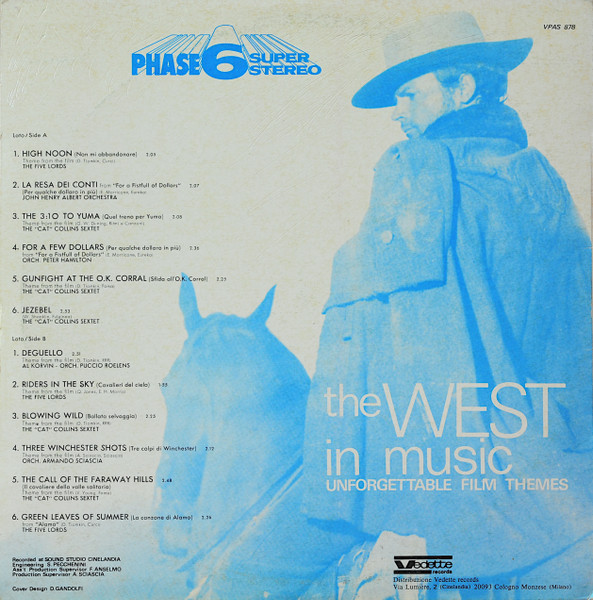 Various - The West In Music (Unforgettable Film Themes) | Phase 6 Super Stereo (VPAS 878) - 2 Various - The West In Music (Unforgettable Film Themes) | Phase 6 Super Stereo (VPAS 878) - 2