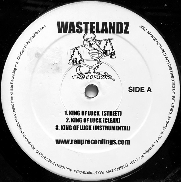 Wastlanz Featuring Kwaze Modoe And R.A.P. - King Of Luck (12") [Vinyl] | Re-Up Recordings (#RU001) - 3