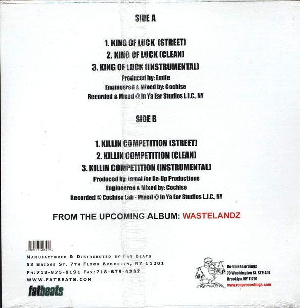 Wastlanz Featuring Kwaze Modoe And R.A.P. - King Of Luck (12") [Vinyl] | Re-Up Recordings (#RU001) - 2