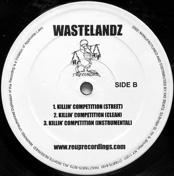 Wastlanz Featuring Kwaze Modoe And R.A.P. - King Of Luck (12") [Vinyl] | Re-Up Recordings (#RU001) - 4