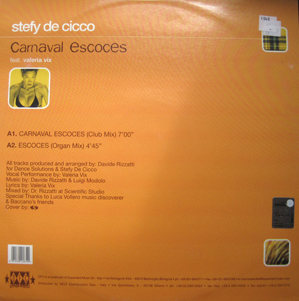 Stefy De Cicco Feat. Valeria Vix - Carnaval Escoces | DFC (DFC 1363) - 2 Stefy De Cicco Feat. Valeria Vix - Carnaval Escoces | DFC (DFC 1363) - 2