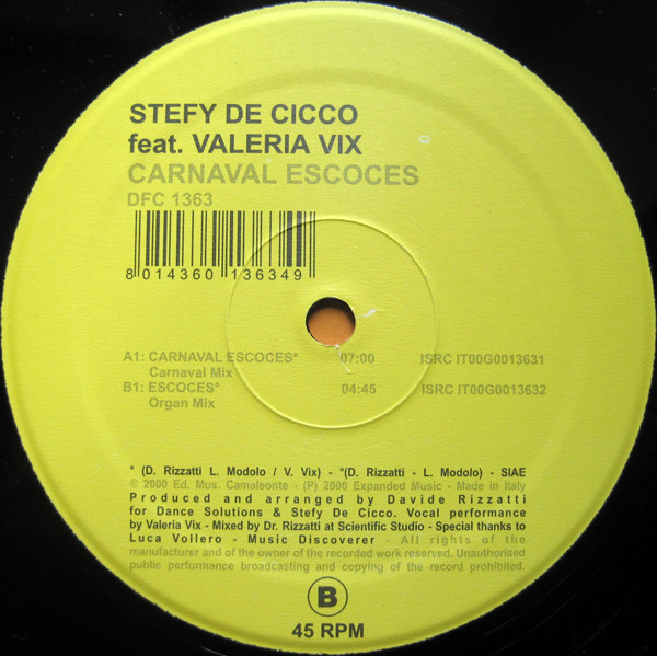 Stefy De Cicco Feat. Valeria Vix - Carnaval Escoces | DFC (DFC 1363) - 4 Stefy De Cicco Feat. Valeria Vix - Carnaval Escoces | DFC (DFC 1363) - 4