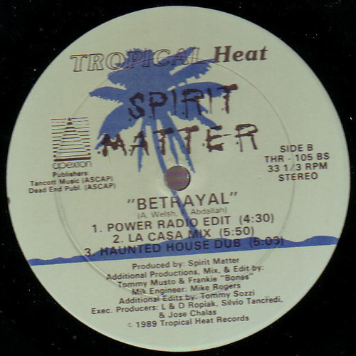 Spirit Matter - Betrayal | Tropical Heat (THR-105) - 4