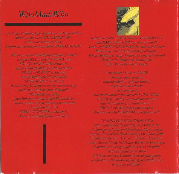 WhoMadeWho - WhoMadeWho | Gomma (Gomma 060 CD) - 2