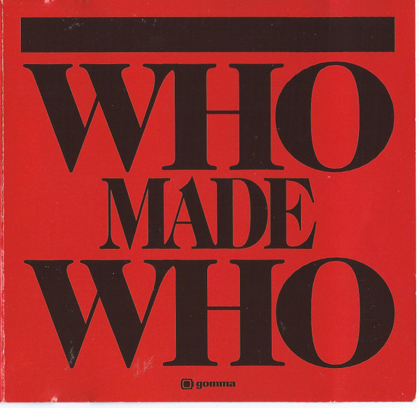 WhoMadeWho - WhoMadeWho | Gomma (Gomma 060 CD) - main