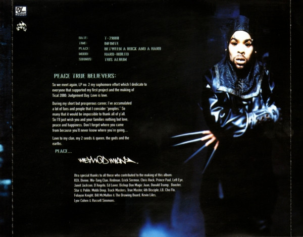 Method Man - Tical 2000: Judgement Day | Def Jam Recordings (558 920-2) - 4