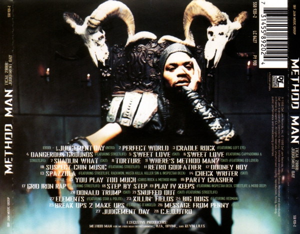 Method Man - Tical 2000: Judgement Day | Def Jam Recordings (558 920-2) - 3