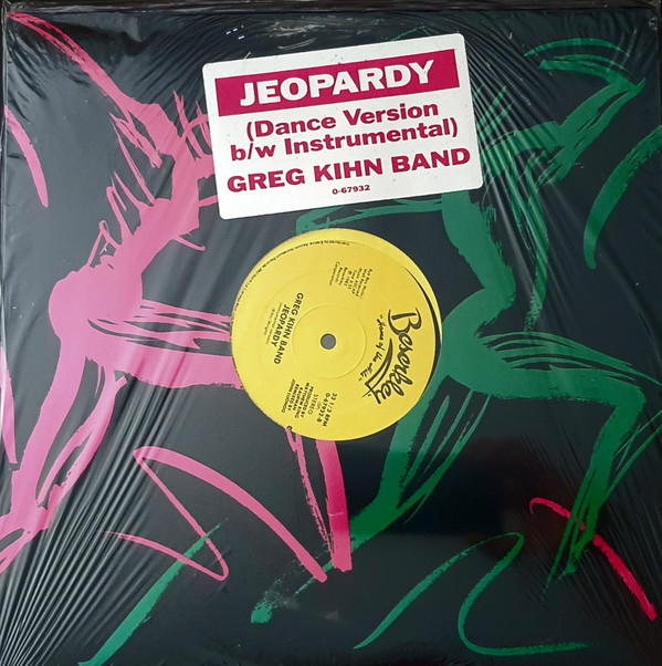 Greg Kihn Band - Jeopardy (Dance Version B/w Instrumental) | Beserkley (0-67932) - main Greg Kihn Band - Jeopardy (Dance Version B/w Instrumental) | Beserkley (0-67932) - main