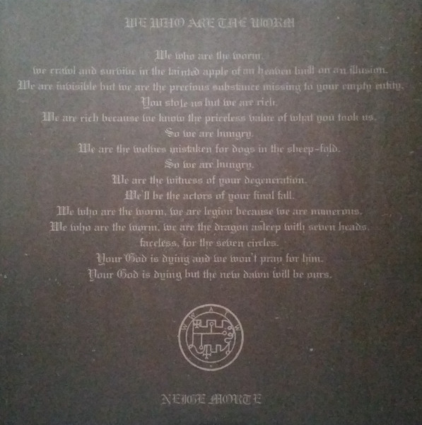 The Austrasian Goat / Neige Morte - The Austrasian Goat / Neige Morte | Music Fear Satan (MUF014) - 3 The Austrasian Goat / Neige Morte - The Austrasian Goat / Neige Morte | Music Fear Satan (MUF014) - 3