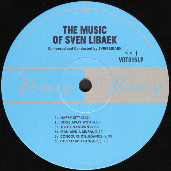 Sven Libaek - The Music Of Sven Libaek | Votary Records (VOT015LP) - 3 Sven Libaek - The Music Of Sven Libaek | Votary Records (VOT015LP) - 3