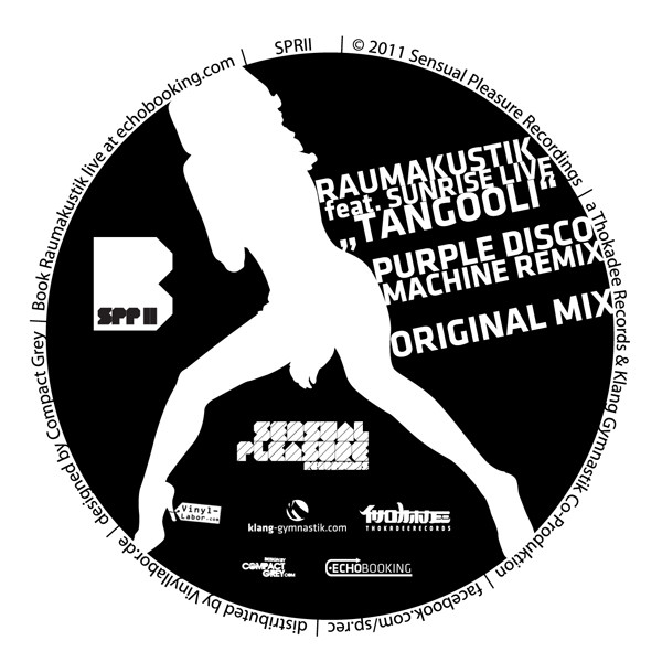 Raumakustik - Versicherungsente / Tangooli | Sensual Pleasure Recordings (SPRII) - 2 Raumakustik - Versicherungsente / Tangooli | Sensual Pleasure Recordings (SPRII) - 2