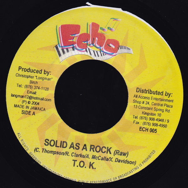 T.O.K. - Solid As A Rock | Echo (ECH 005)