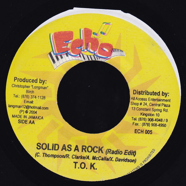 T.O.K. - Solid As A Rock | Echo (ECH 005) - 2