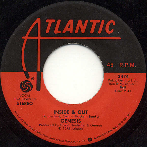 Genesis - Follow You Follow Me | Atlantic (3474) - 2