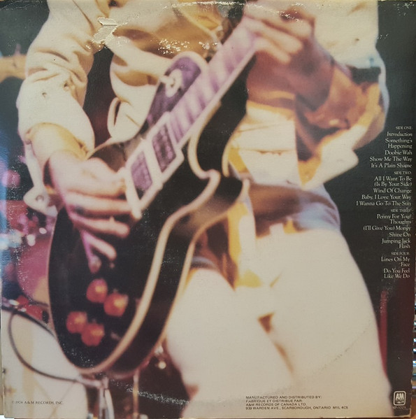 Peter Frampton - Frampton Comes Alive! | A&M Records (SP-3703) - 3
