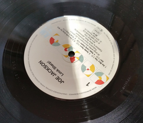 Joe Jackson - Look Sharp! | A&M Records (393 187-1) - 3