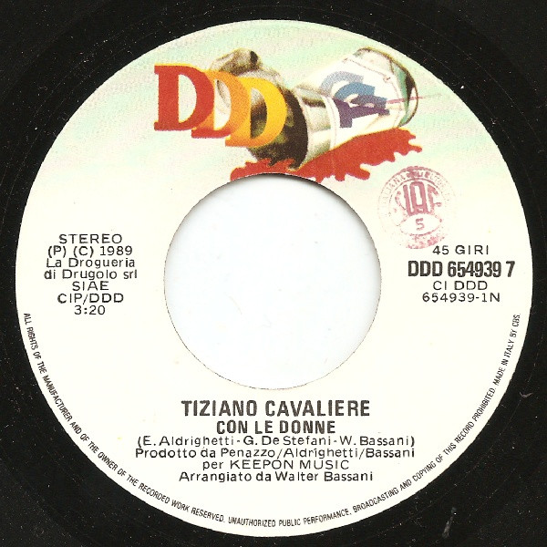 Tiziano Cavaliere - Con Le Donne / Be A Woman | DDD (DDD 654939 7) - 2 Tiziano Cavaliere - Con Le Donne / Be A Woman | DDD (DDD 654939 7) - 2