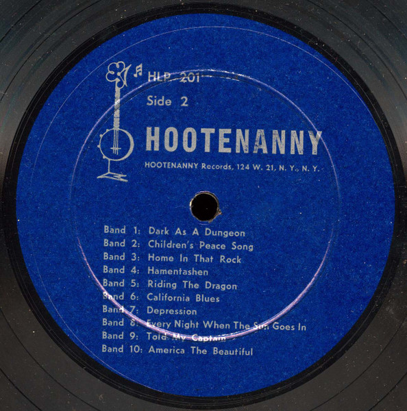 Various - Hootenanny Tonight! | Hootenanny Records (HLP 201) - 4 Various - Hootenanny Tonight! | Hootenanny Records (HLP 201) - 4