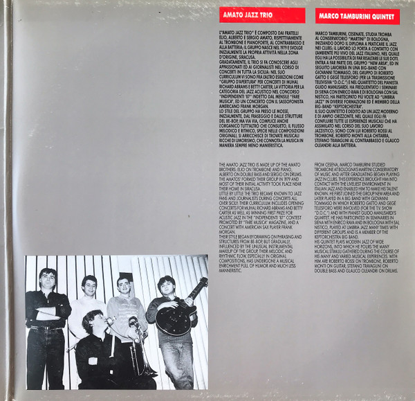 Amato Jazz Trio / Marco Tamburini Quintet - Jazz Contest '88 | Dire (FO 385) - 3 Amato Jazz Trio / Marco Tamburini Quintet - Jazz Contest '88 | Dire (FO 385) - 3