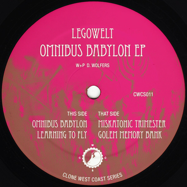 Legowelt - Omnibus Babylon EP | Clone West Coast Series (CWCS011)