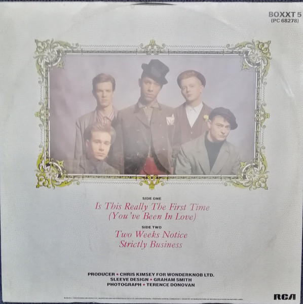 JoBoxers - Is This Really The First Time | RCA (BOXXT 5) - 2