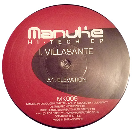 Iñaki Villasante - Hi-Tech EP | Manuke (MK 009) - main