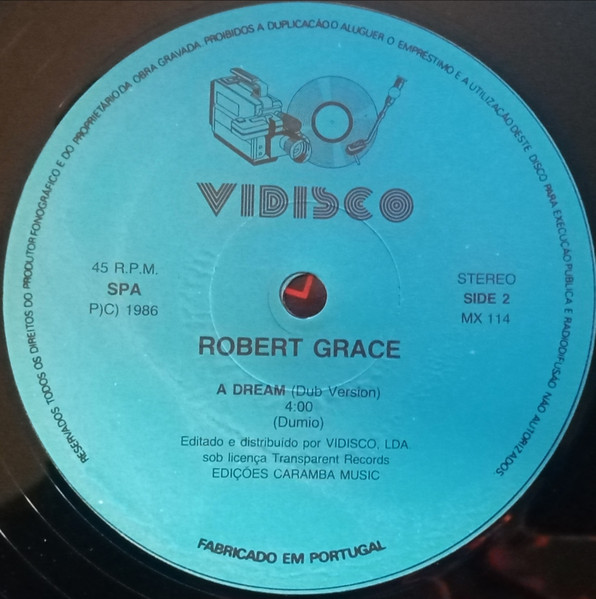 Robert Grace - A Dream (Dumio) | Vidisco (MX 114) - 4