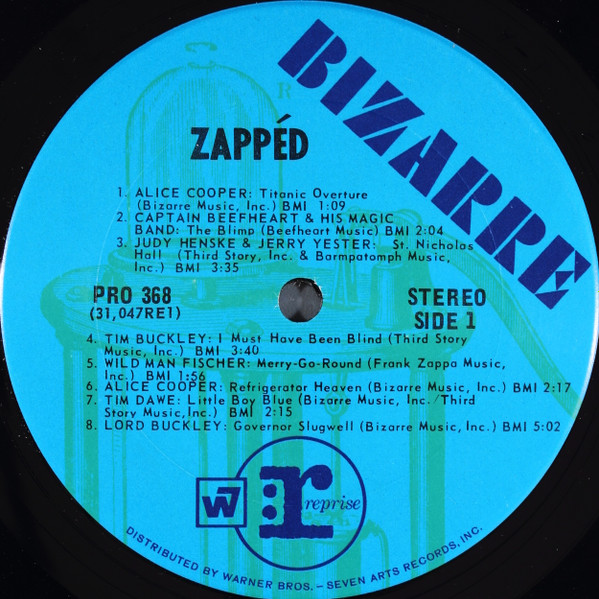 Various - Zapped | Bizarre Records (PRO 368) - 3