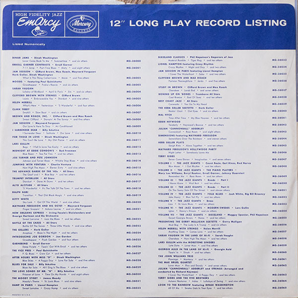 Mal Fitch - Mal Fitch | EmArcy (MG36041) - 3