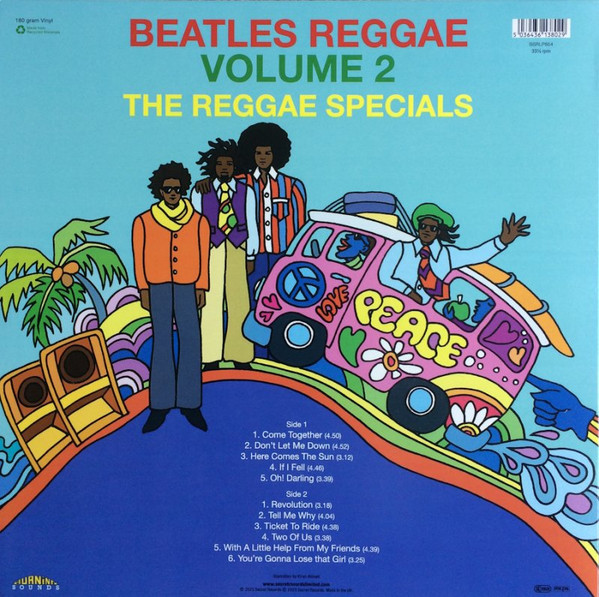 The Reggae Specials - Beatles Reggae Volume 2 | Burning Sounds Recordings Ltd. (BSRLP854) - 3