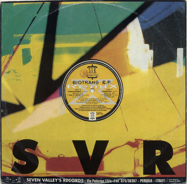 Biotrans - Biotrans E.P. (Remix) | S.V.R. International (SVR 107) - 3 Biotrans - Biotrans E.P. (Remix) | S.V.R. International (SVR 107) - 3