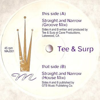 Tee & Surp - Straight And Narrow | Majestic Records (MAJ001)