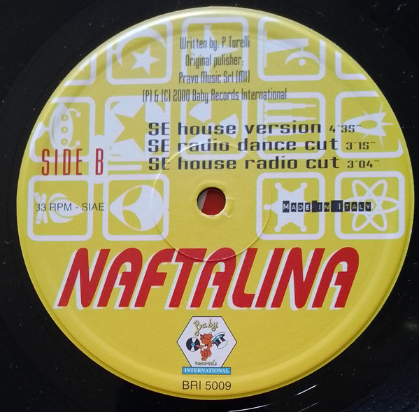 Naftalina - Se Rmx | Baby Records International (BRI 5009) - 4