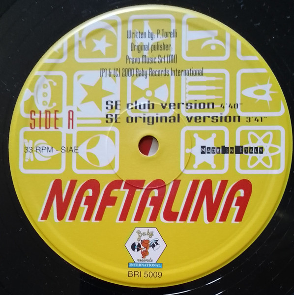 Naftalina - Se Rmx | Baby Records International (BRI 5009) - 3