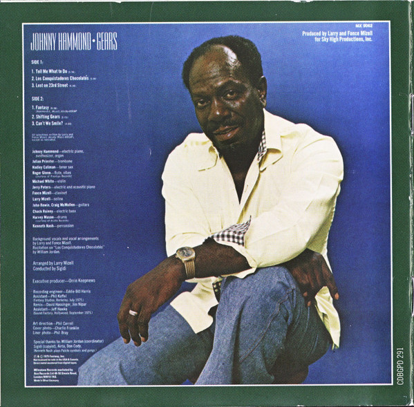 Johnny Hammond - Gears | BGP Records (CDBGPD 291) - 2