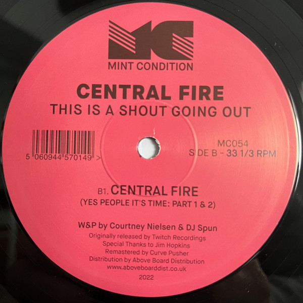 Central Fire - This Is A Shout Going Out | Mint Condition (MC054) - 2 Central Fire - This Is A Shout Going Out | Mint Condition (MC054) - 2