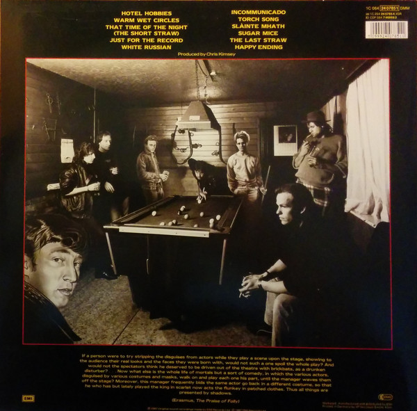 Marillion - Clutching At Straws | EMI (1C 064 2407851) - 2