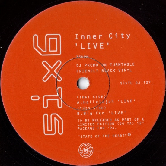 Inner City - Live | Six6 (SixTL DJ 107) - main