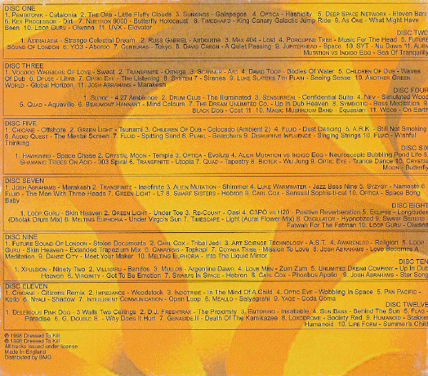 Various - Space 'n' Bass (The Ultimate Collection) | Dressed To Kill (DTKBIG4000) - 2