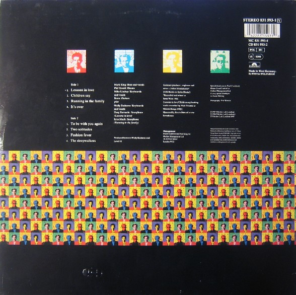 Level 42 - Running In The Family | Polydor (831 593-1) - 2 Level 42 - Running In The Family | Polydor (831 593-1) - 2