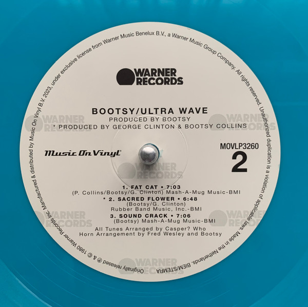 Bootsy Collins - Ultra Wave | Music On Vinyl (MOVLP3260) - 2